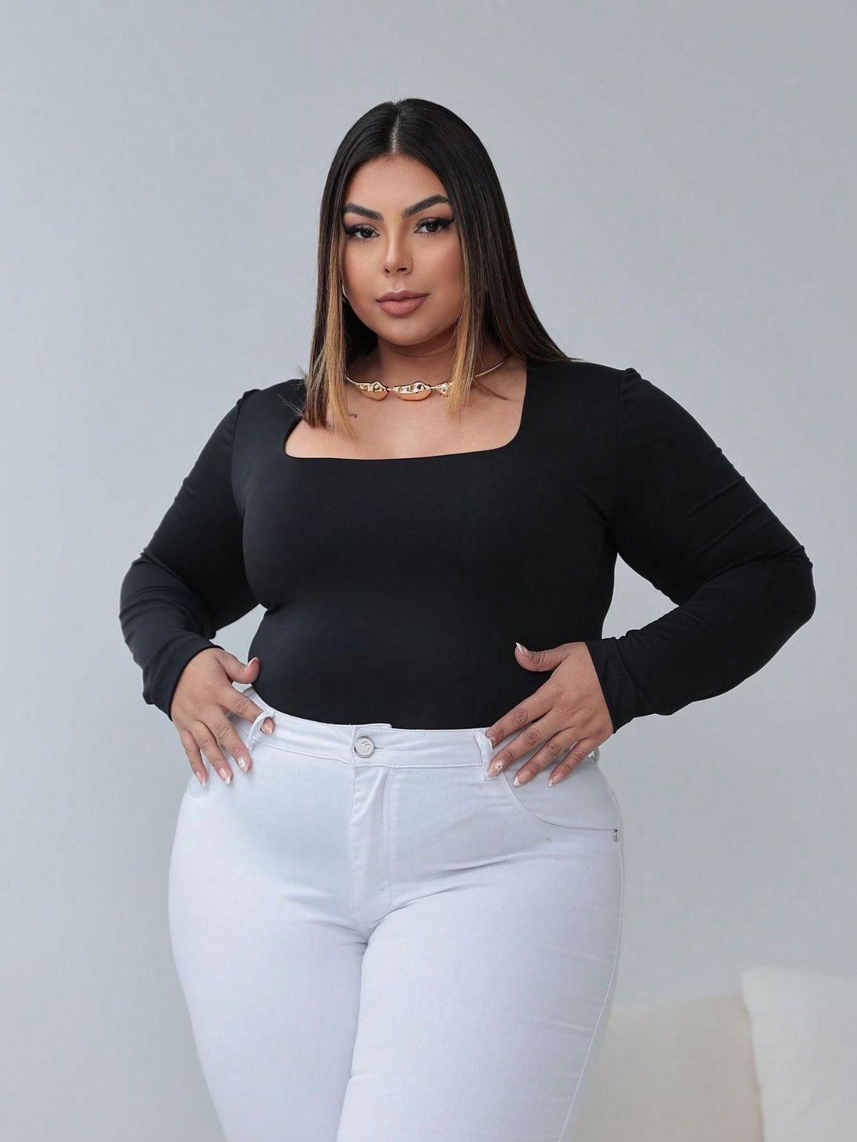 Body Modelador | Escote Cuadrado