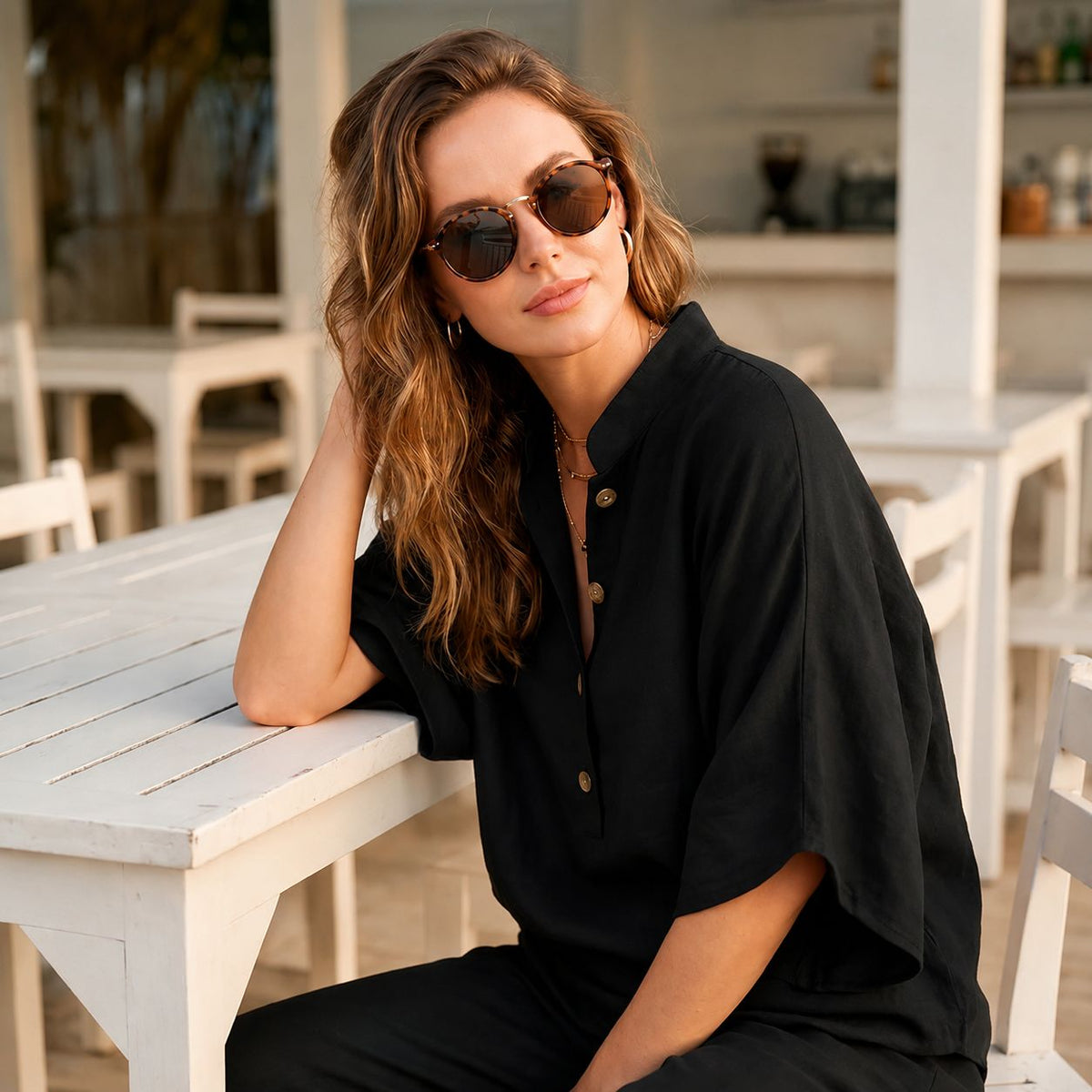 Conjunto Lino Alba | Camisa + Pantalón