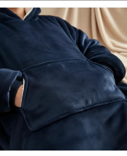 Buzo Manta Ultra Suave 2x1 | Polar Corderito Oversize – Calidez Incomparable