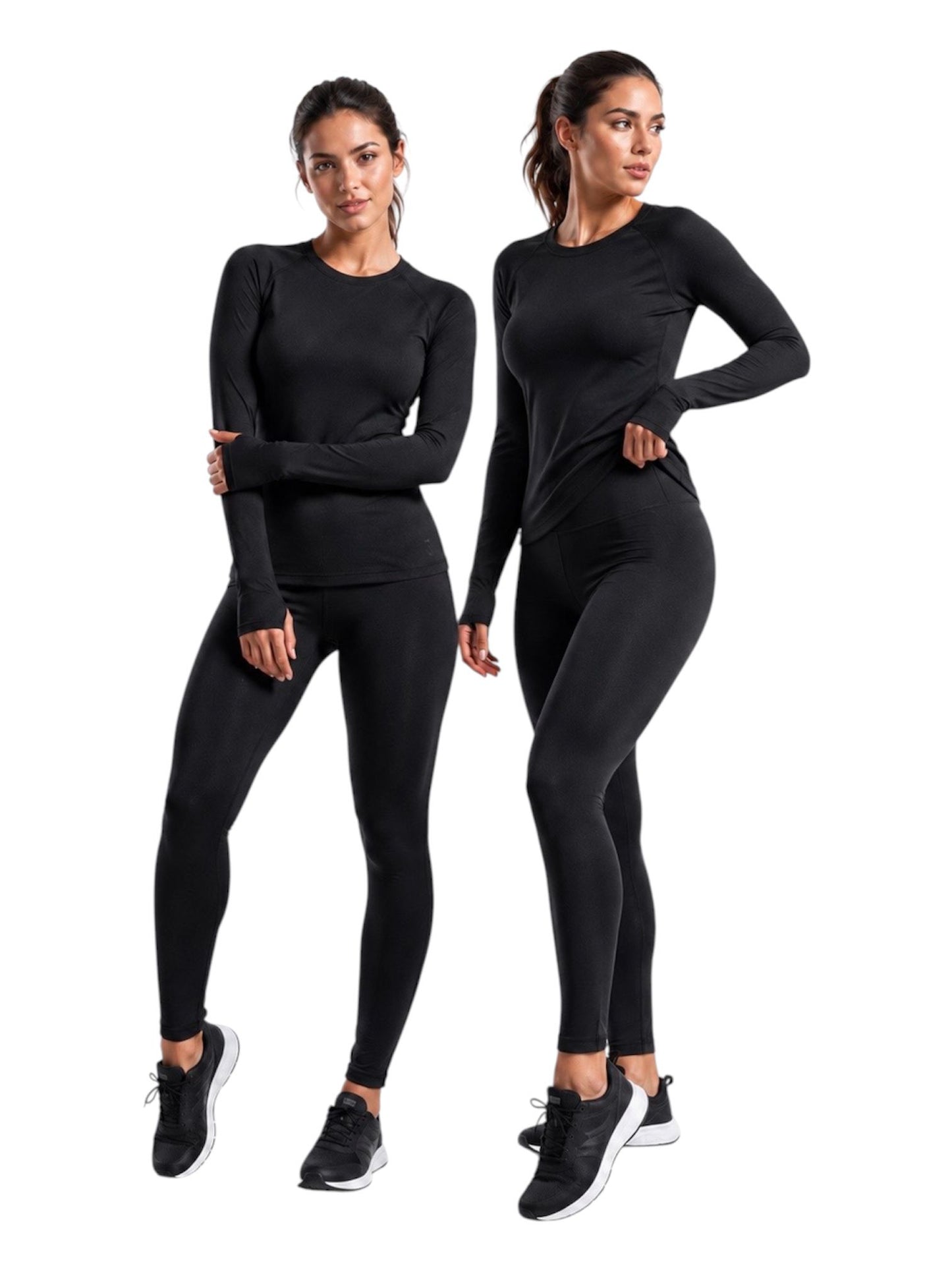 Conjunto Térmico Mujer — Remera + Calza | FEMORA
