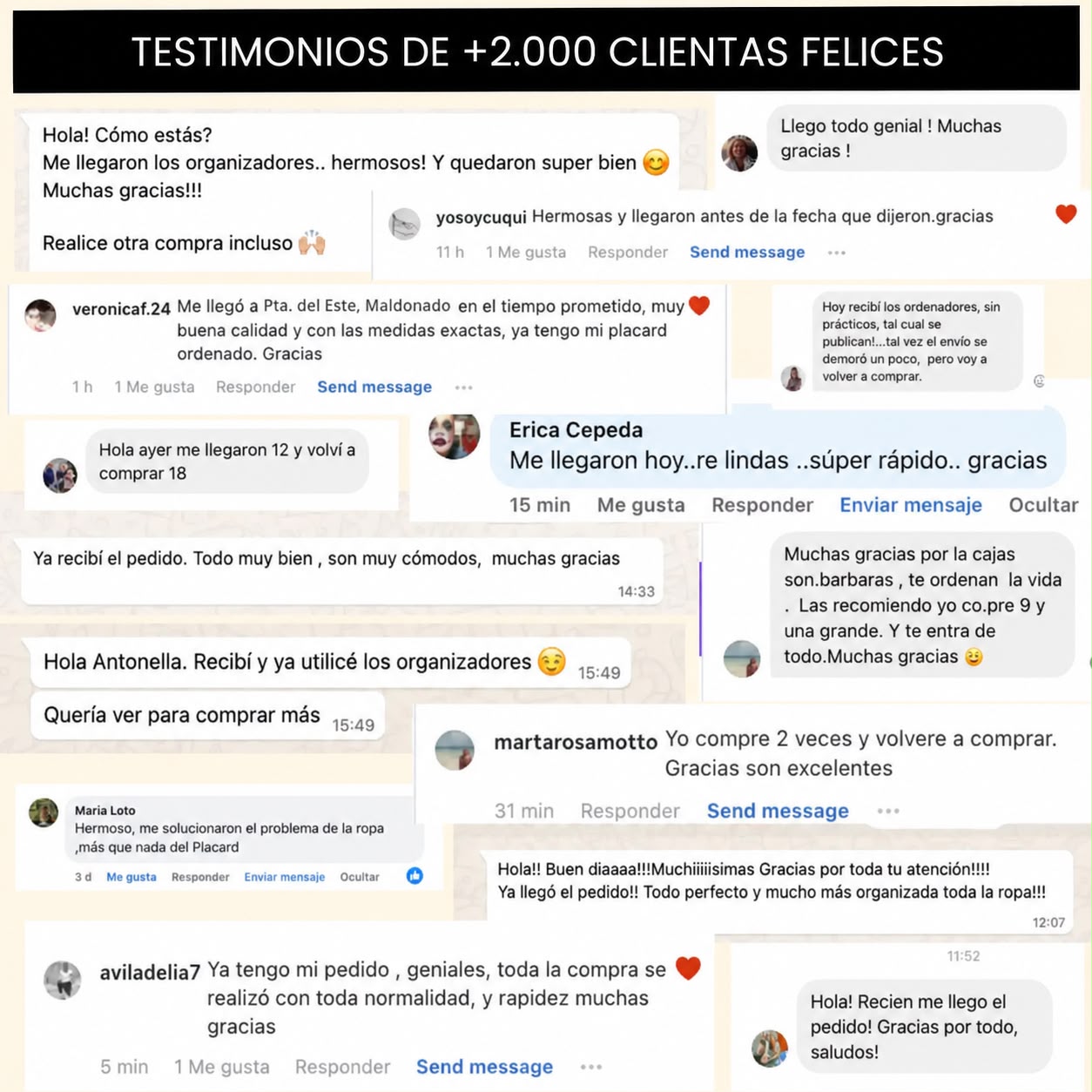 Organizadores de Ropa Plegables (Compra 1 llévate 3)