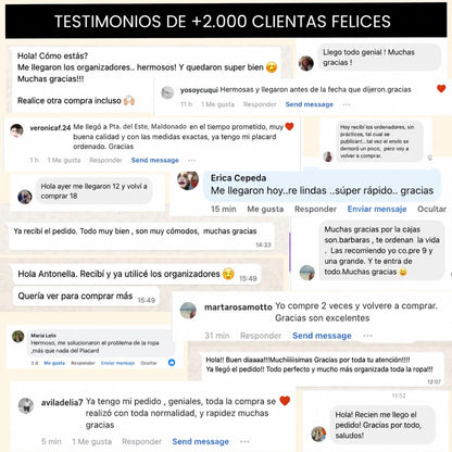 Organizadores de Ropa Plegables (Compra 1 llévate 3)