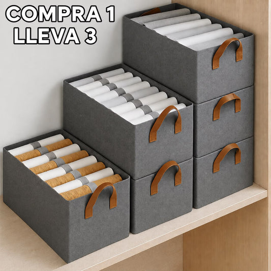 Organizadores de Ropa Plegables (Compra 1 llévate 3)